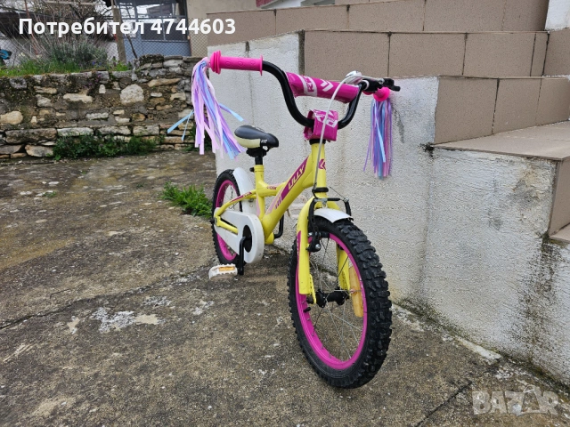 Детско колело велосипед Kross Lilly 16“ Варна 49.99€, снимка 2 - Велосипеди - 54100966