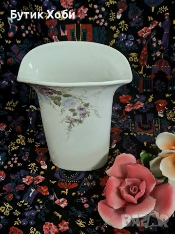 Винтидж порцеланова ваза, Германия , снимка 8 - Антикварни и старинни предмети - 46418590