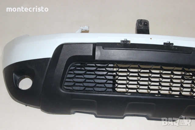 Предна броня Dacia Duster facelift (2014-2017г.) 620220030R с отвори за халогени, снимка 3 - Части - 53994145