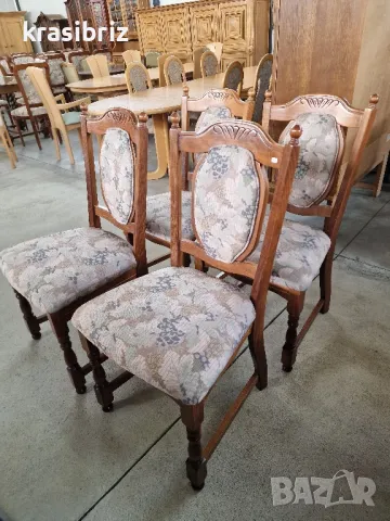 Масивни Столове-4бр-внос от Германия!ОБЯВЕНАТА ЦЕНА Е ЗА БРОЙ!, снимка 1