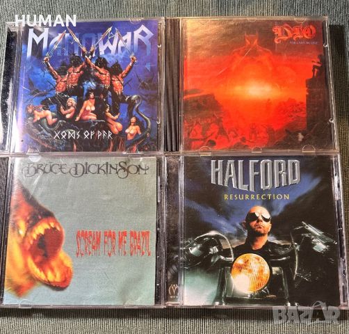 Manowar,DIO,Dickinson,Halford, снимка 1 - CD дискове - 46433389