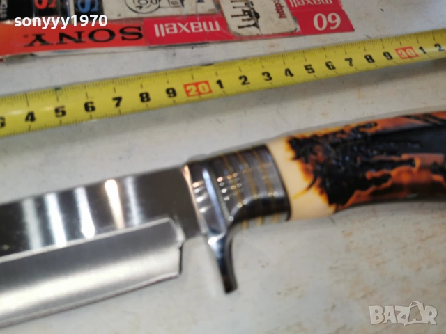 НОЖ-МАСИВЕН СТИЛЕН 0703261915, снимка 12 - Ножове - 53748805