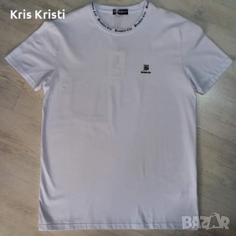 Мъжка тениска, бяла , снимка 1 - Тениски - 45526457