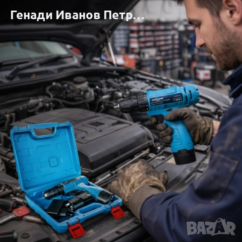 Комплект безжичен винтоверт, снимка 2 - Винтоверти - 53664741