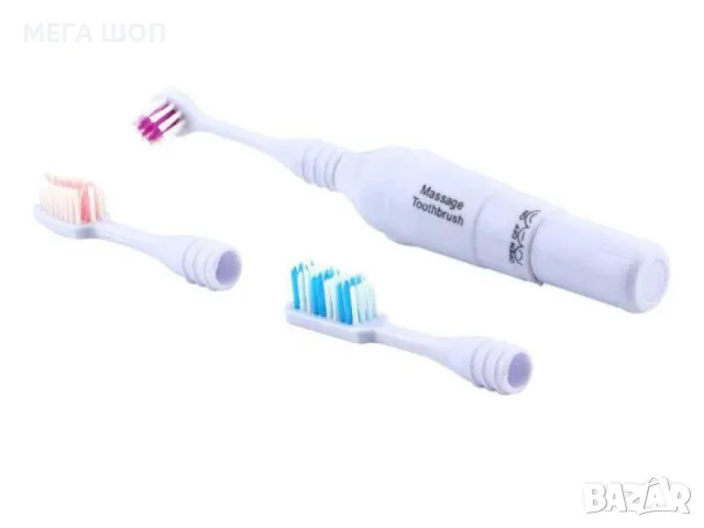 Електрическа четка за зъби - 3 накрайника TV198, снимка 3 - Други - 49999642