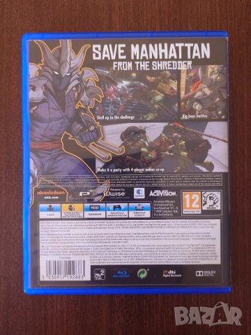 Teenage Mutant Ninja Turtles: Mutants in Manhattan (PS4)

, снимка 2 - Игри за PlayStation - 49245785