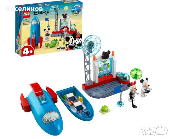 LEGO Disney Mickey and Friends - Космическата ракета на Mickey Mouse и Minnie Mouse 10774, снимка 3 - Образователни игри - 45781350