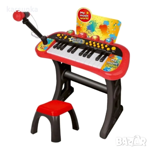 Йоника със столче и микрофон, снимка 2 - Музикални играчки - 52740112