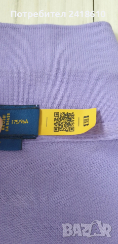 POLO Ralph Lauren Pique Cotton Slim Fit Mens Size М НОВО! ОРИГИНАЛ! Мъжка Тениска!, снимка 11 - Тениски - 53520328
