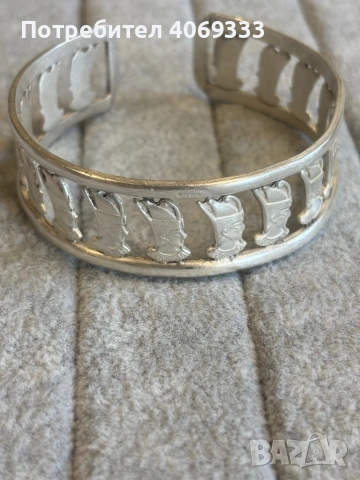 Твърда Сребърна гривна 926, снимка 6 - Гривни - 54172177