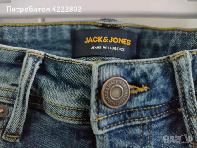 Оригинални мъжки къси дънки Jack & Jones, снимка 2 - Дънки - 47122922