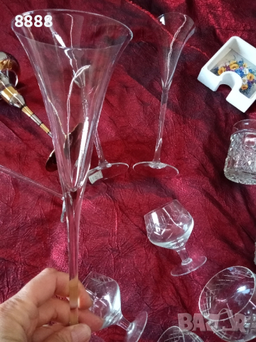 Чаши стъклени , снимка 5 - Чаши - 44940371