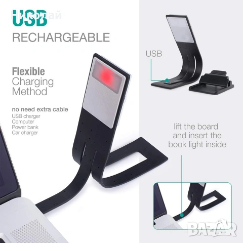 Led лампа със щипка , снимка 12 - Лед осветление - 53453762