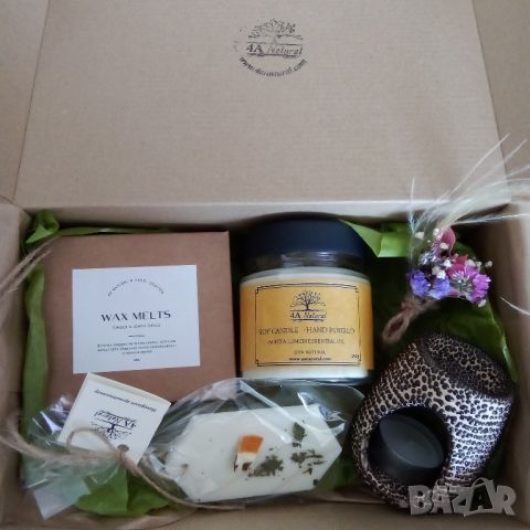 Нова подаръчна кутия, лимонено ухание, снимка 1 - Подаръци за жени - 45949231
