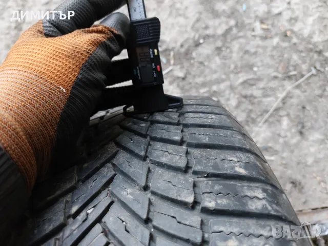 САМО 1бр.всесезонна гума BRIDGESTONE 225/55/18 DOT2122, снимка 3 - Гуми и джанти - 48685136