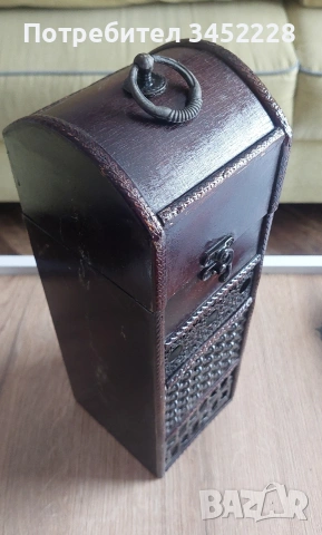 Кутия за вино за ценители височина 35см , снимка 4 - Декорация за дома - 54089138