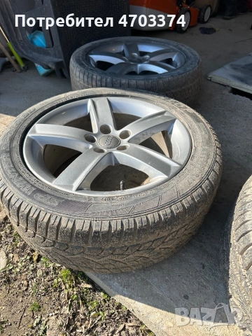Джанти audi a4 b8 5x112 et 46  66,6, снимка 4 - Гуми и джанти - 53828509