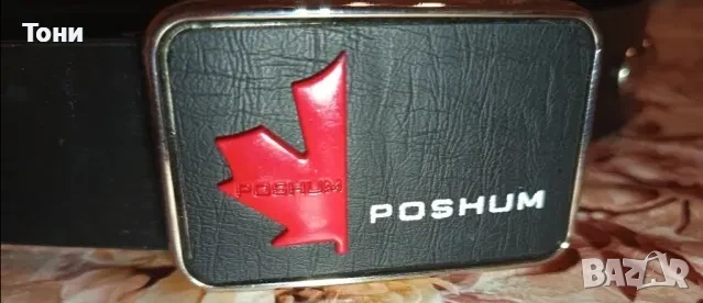 POSHUM Нов Дамски Кожен Колан 100см. , снимка 5 - Колани - 53728683