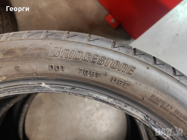 2бр.летни гуми 245/40/19 Bridgestone, снимка 5 - Гуми и джанти - 53931162