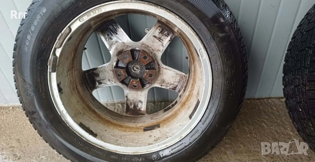 Продавам алуминиеви джанти 16 5х108 с гуми, снимка 4 - Гуми и джанти - 54061498