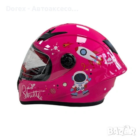 Детска каска 506 - размер S и М - розова, снимка 5 - Други - 53684247