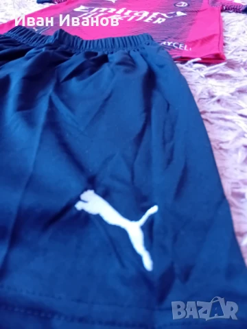 Чисто нов оригинален детски екип на Милан - размер 140, снимка 8 - Детски тениски и потници - 50661407