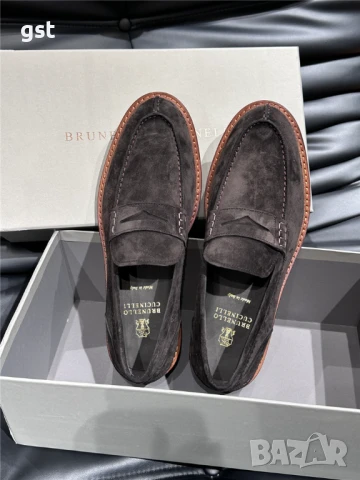 Редки уникални BRUNELLO CUCINELLI casual обувки  мъжки, снимка 4 - Мокасини - 50574030