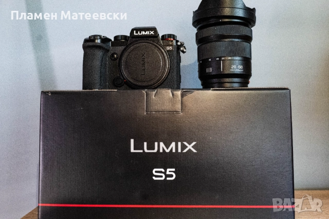 Lumix S5 с обектив Lumix 20-60