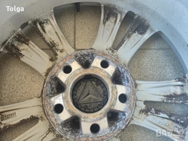 Алуминиеви джанти за Mercedes 17 5x112, снимка 7 - Гуми и джанти - 50845829