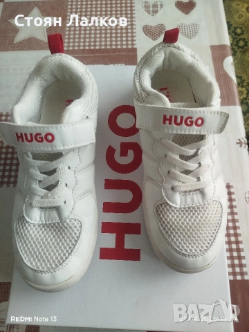 Детски кецове на Hugo boss , снимка 4 - Детски маратонки - 54244778