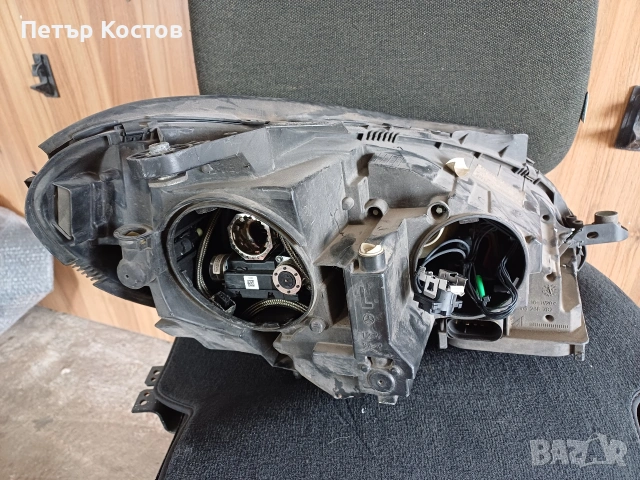 Mercedes C W204 ляв фар 2011 Face , снимка 5 - Части - 53580497