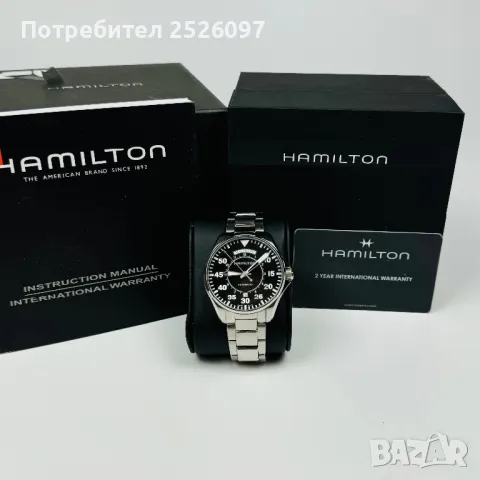 Hamilton Khaki Aviation Pilot Day Date Auto, снимка 1