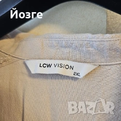 Стилен бежов лятен гащеризон - лек и удобен, снимка 5 - Гащеризони - 53848603