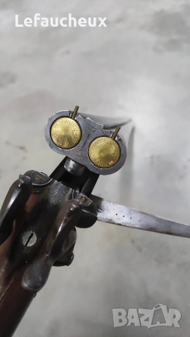 Патрондаш Лефуше Антика лов 16 кал., снимка 6 - Екипировка - 53823118