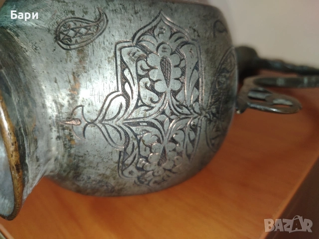 Много стар красив арабски ибрик , снимка 10 - Антикварни и старинни предмети - 53171543