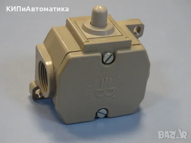 краен изключвател VEB Electroschaltgerate Robotron PWU1 Limit Switch 6A 500VAC, снимка 2 - Резервни части за машини - 47675848