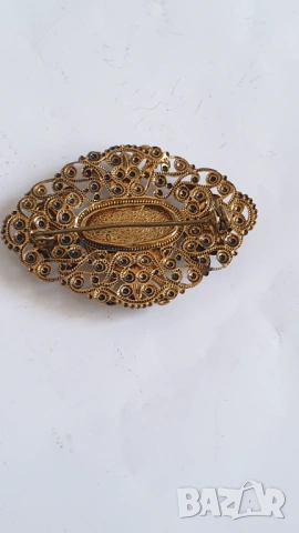 Порцеланова ретро брошка CCCP, снимка 5 - Антикварни и старинни предмети - 53644463