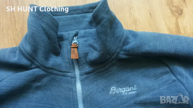 Bergans of NORWAY Hareid Fleece Jacket NoHood размер L поларена горница - 1085, снимка 5 - Суичъри - 49696186