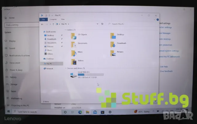 Лаптоп Lenovo YOGA 510-14ISK i5-6200U, снимка 11 - Лаптопи за дома - 50398410