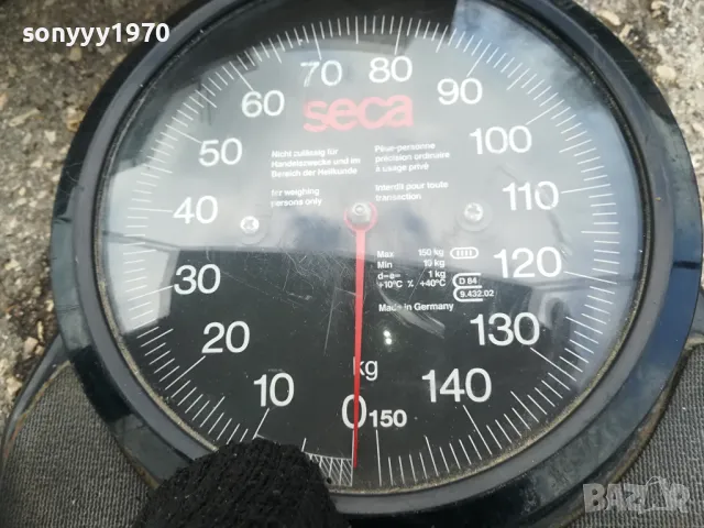 SECA-MADE IN GERMANY-МАРКОВ КАНТАР С ГОЛЯМ ЕКРАН-ВНОС SWISS 2903251722, снимка 2 - Аудио касети - 49688745