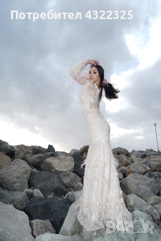 Официална рокля носена един път, снимка 2 - Рокли - 54303292