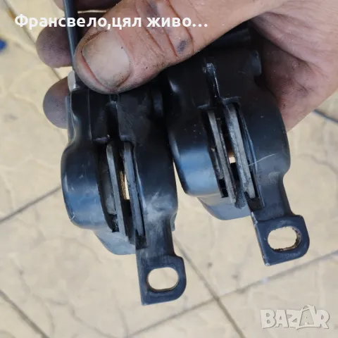 Чифт работещи хидравлични спирачки за велосипед колело Shimano br m 447, снимка 2 - Части за велосипеди - 47168390