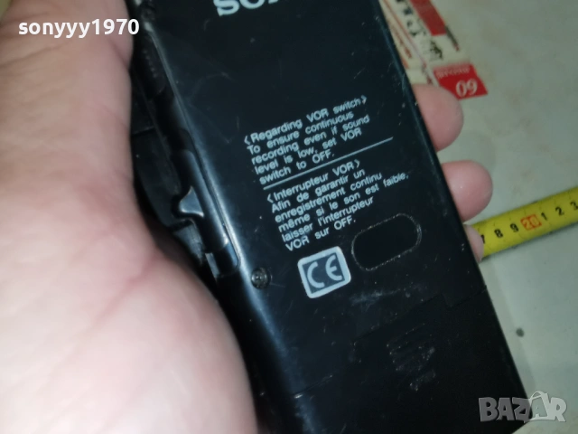 SONY M-527V ВНОС SWISS 1204261823LCHERY1, снимка 11 - Радиокасетофони, транзистори - 54174129