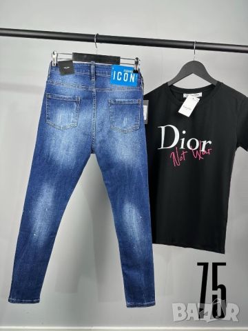 DSQUARED дамски дънки КОД 75, снимка 2 - Дънки - 37933781