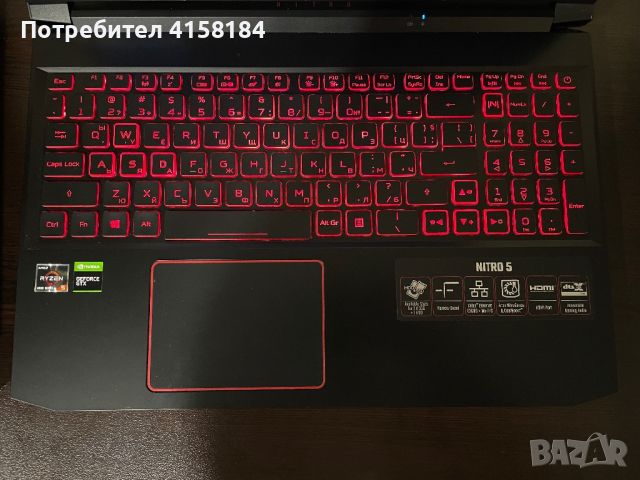 Лаптоп Acer Nitro 5, снимка 2 - Лаптопи за игри - 46530012