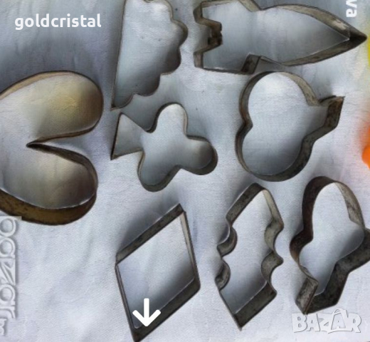 ретро форми за сладки бисквитки мъфени и др