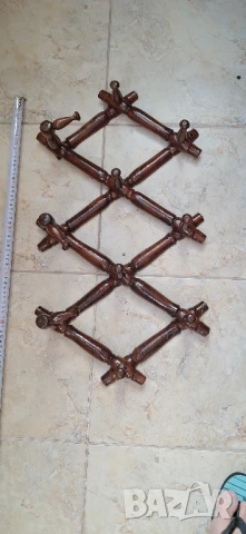 Ретро дървена закачалка , снимка 14 - Антикварни и старинни предмети - 50989763