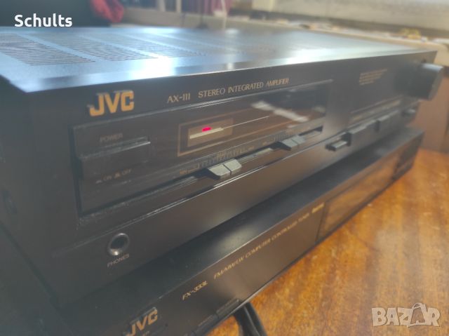 JVC AX 111.    Усилвател, снимка 1 - Ресийвъри, усилватели, смесителни пултове - 46727752