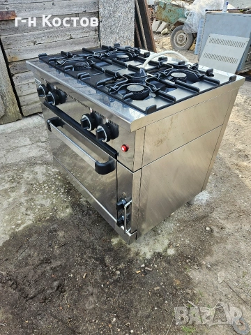 Фурна Печка за Ресторанти Заведения Професионална Горе на Газ долу на Ток Трифазна , снимка 3 - Обзавеждане на кухня - 53801567