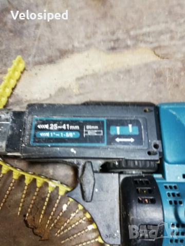Автоматичен винтоверт за гипскартон Makita BFR 440 14.4 V, снимка 2 - Винтоверти - 52424893